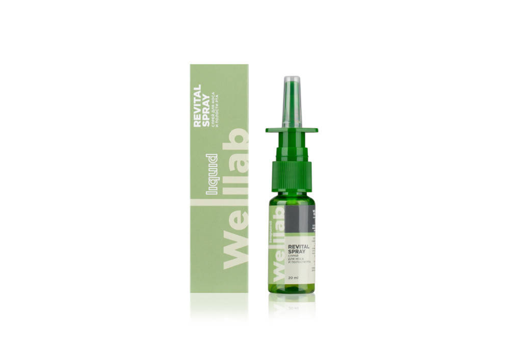 

WELLLAB LIQUID СПРЕЙ ДЛЯ НОСА И ПОЛОСТИ РТА / ГИГИЕНИЧЕСКИЙ СПРЕЙ, 20 МЛ