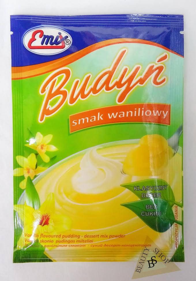 

Пудинг с ванильным вкусом сухой десерт концентрат 41 гр Emix Польша