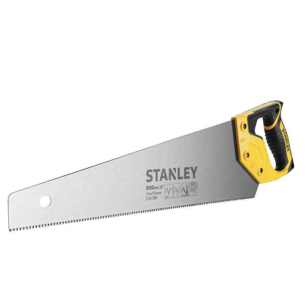 

Ножовка по дереву 500 мм 11TPI Jet-Cut Fine закаленный 3-д зуб Stanley 2-15-599