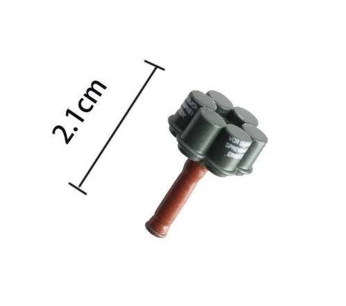 

Ручная граната с рукояткой, противотанковая 1шт. BrickArms
