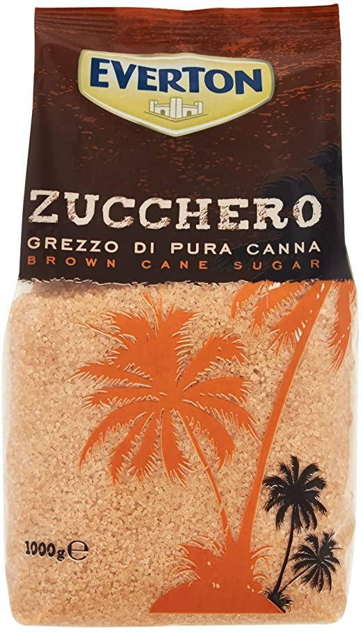

Тростинний цукор (коричневий) Everton Zucchero grezzo di pura canna 1 кг