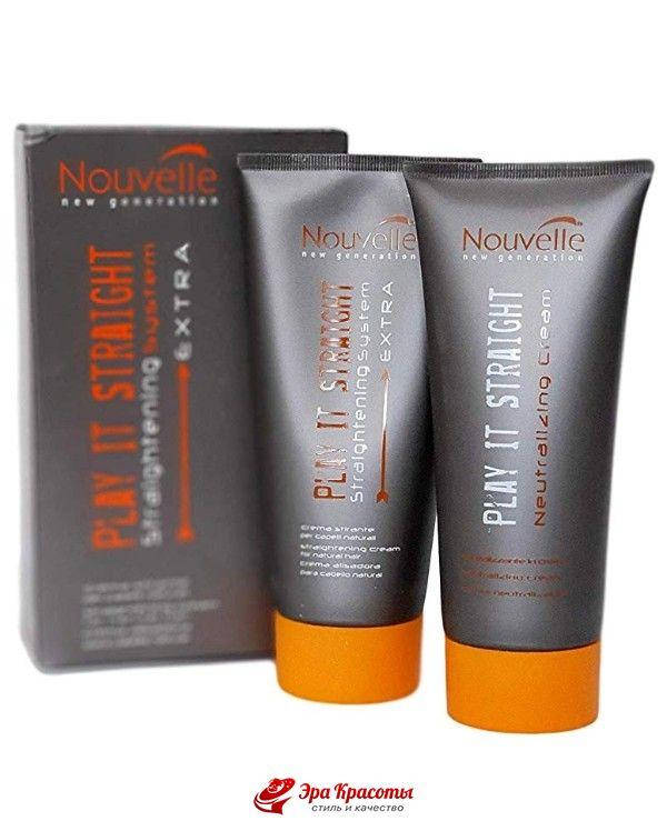 

Набор для выпрямления поврежденных волос Nouvelle Play It Straight Regular, 2*200 мл