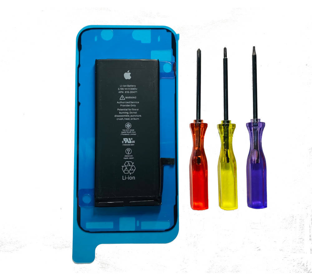 

Аккумулятор iPhone XR (2942mAh) Original + набор инструментов для установки