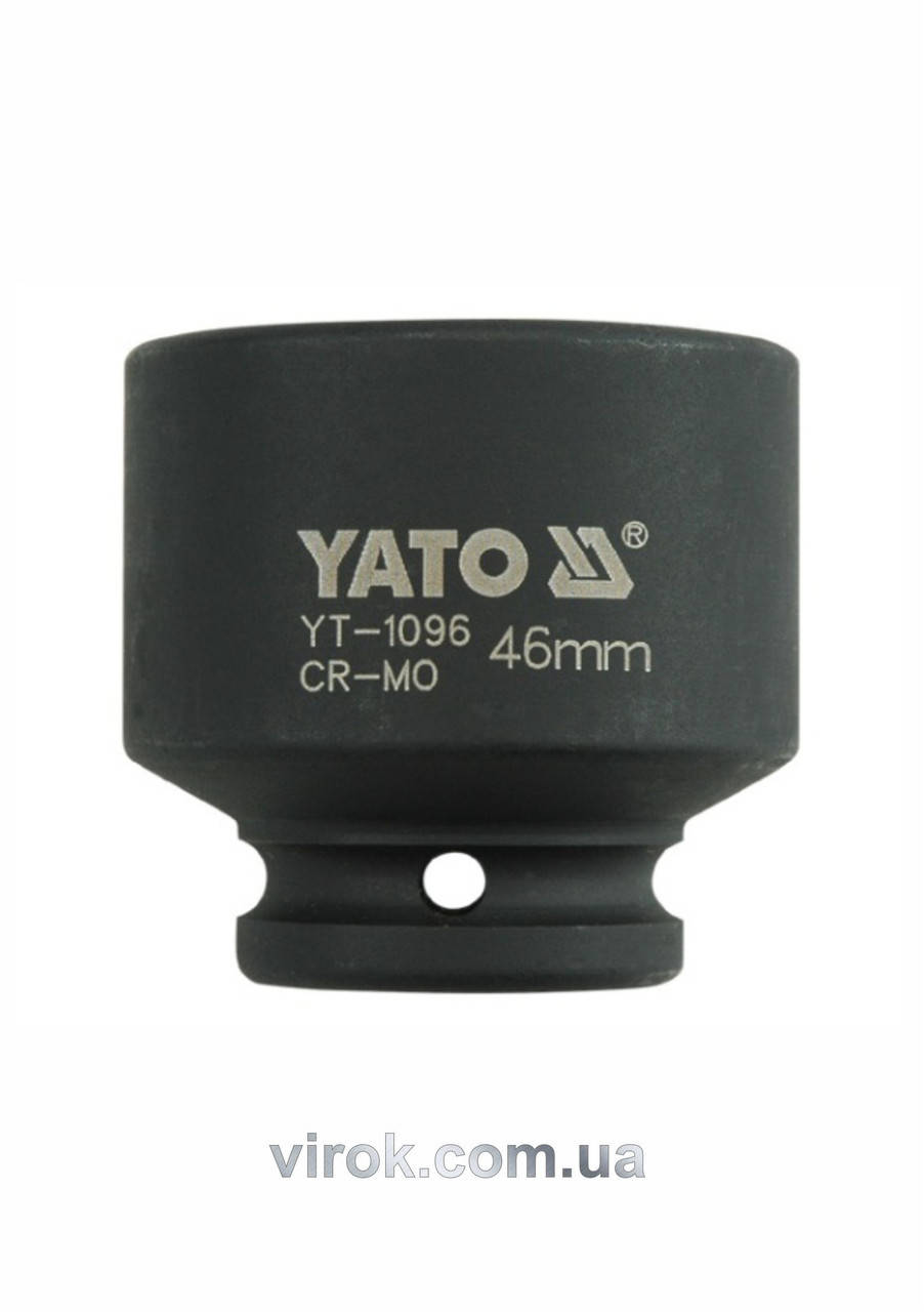 

Головка торцевая ударная шестигранная YATO 3/4" М46 х 62 мм YT-1096