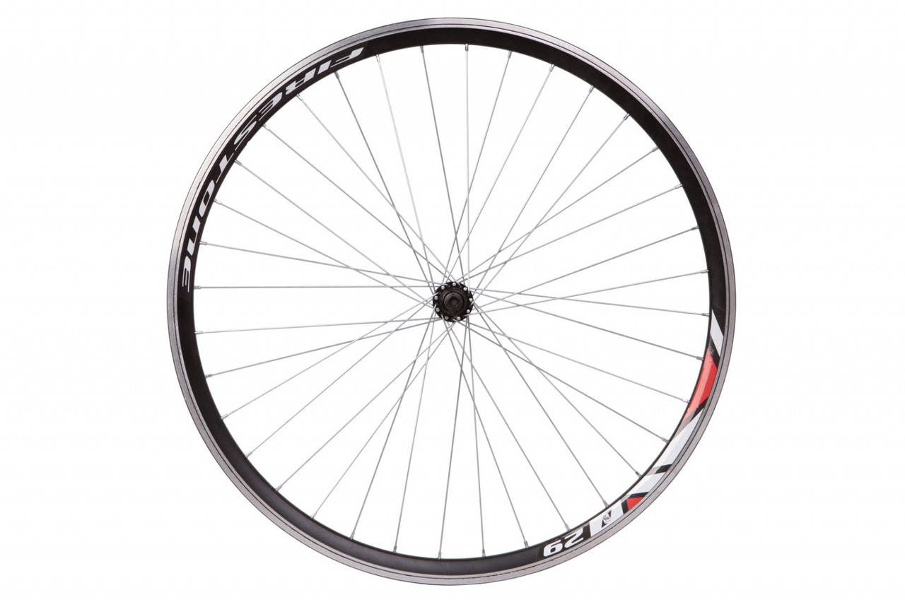 

Колесо пер. VLT 26" AL 36H двуст. с проточкой под V-br; Втулка SHUNFENG SF-HB03F черн. на гайках