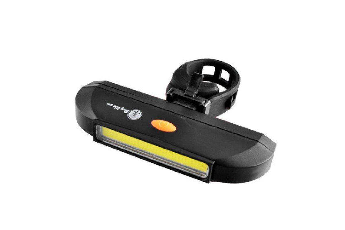 

Фонарь велосипедный HYD-011-COB (красный+белый), 2xAAA