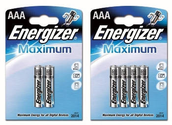 

Батарейка Energizer Maximum ААА R3 за одну батарейку