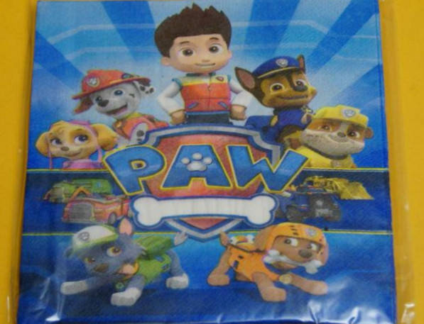 

Салфетки "Щенячий патруль"