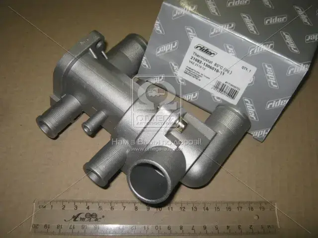 

Термостат ВАЗ 2110, 2111, 2112 85 градусов инжектор. (виробник RIDER)