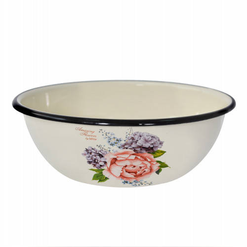 

Миска 2,5л "Піон Amazing Flowers", Белый