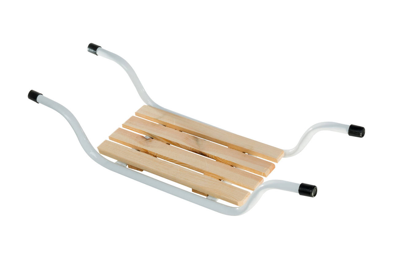 

Сиденье для ванны (металл/дерево) R-plastic, белое