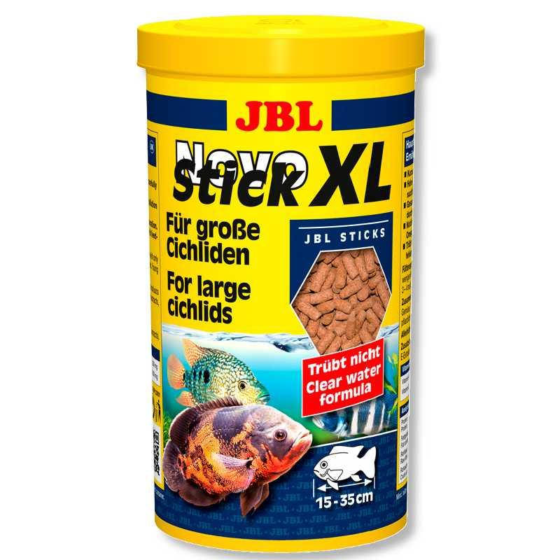 

JBL Novo Stick XL 1 л - Основной корм для хищных цихлид крупных размеров (палочки)