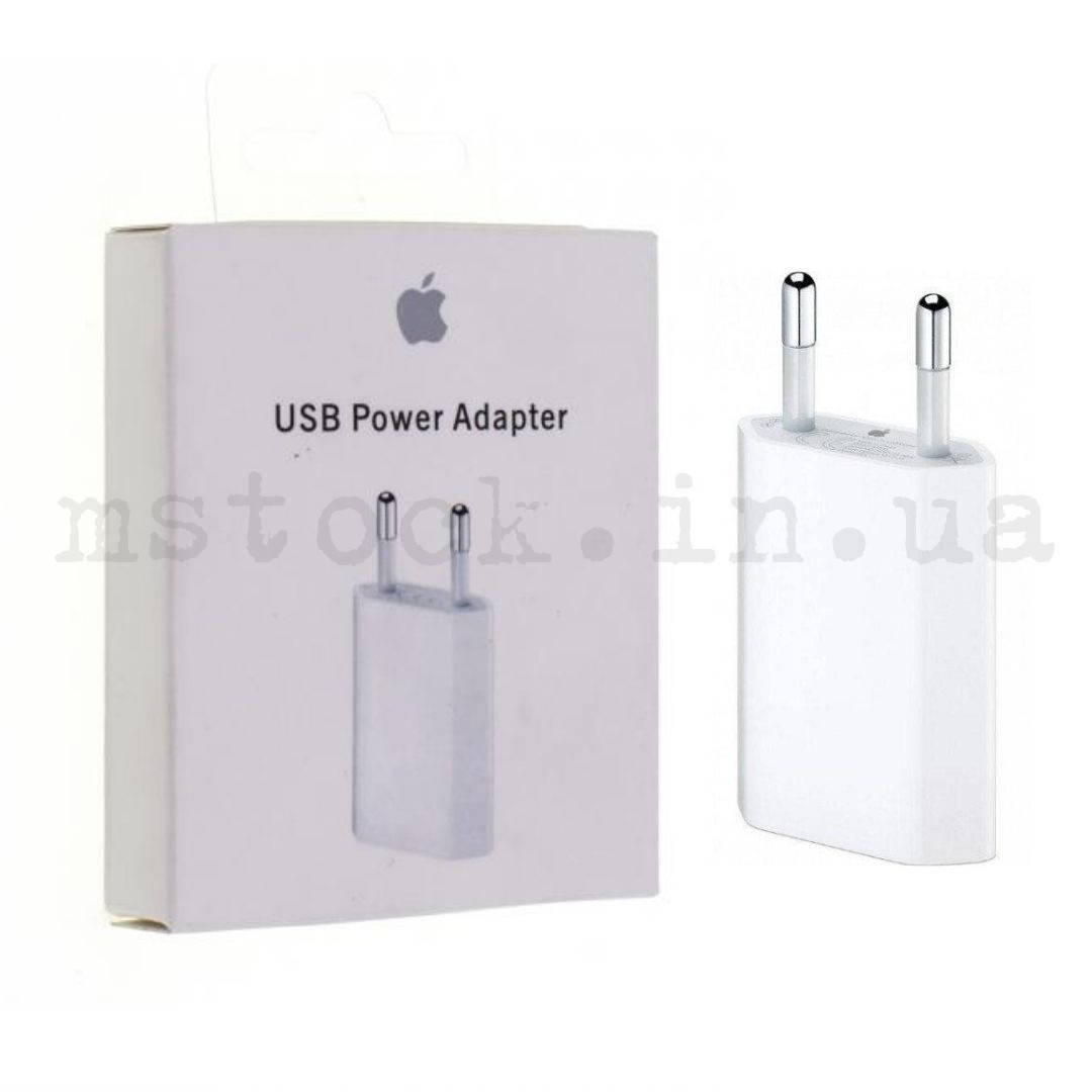 

Зарядное устройство Apple iPhone 5V 1A (MD813ZM/A), Белый