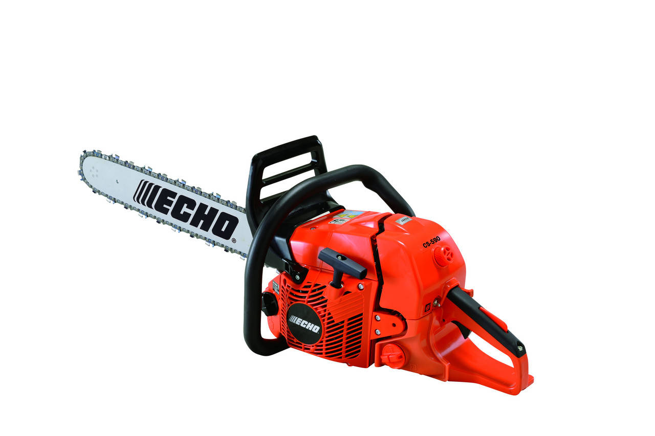 

ECHO Бензопила CS-590 3кВт/4,08к.с., 18"/45см, 3/8 1,5мм, 64лан