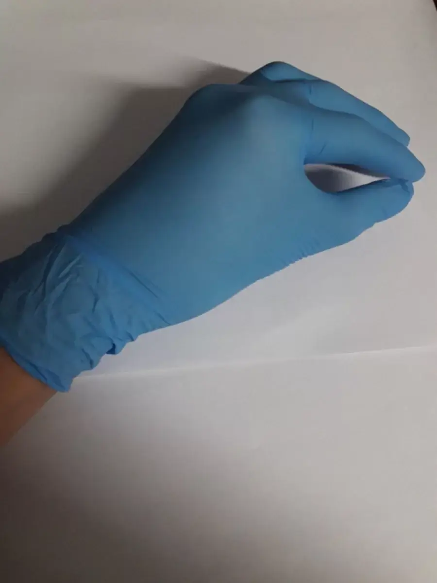 

Перчатка нитрил Care365 S синие (50пар/уп;10уп/ящ)