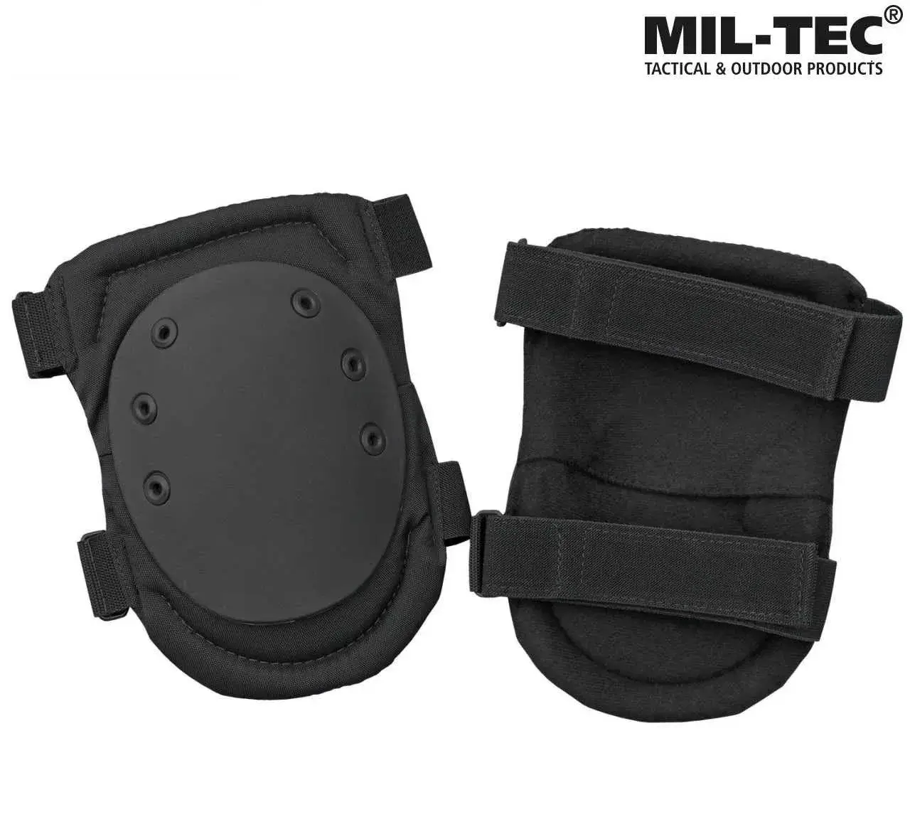 

Тактические наколенники Mil-Tec черные, Черный