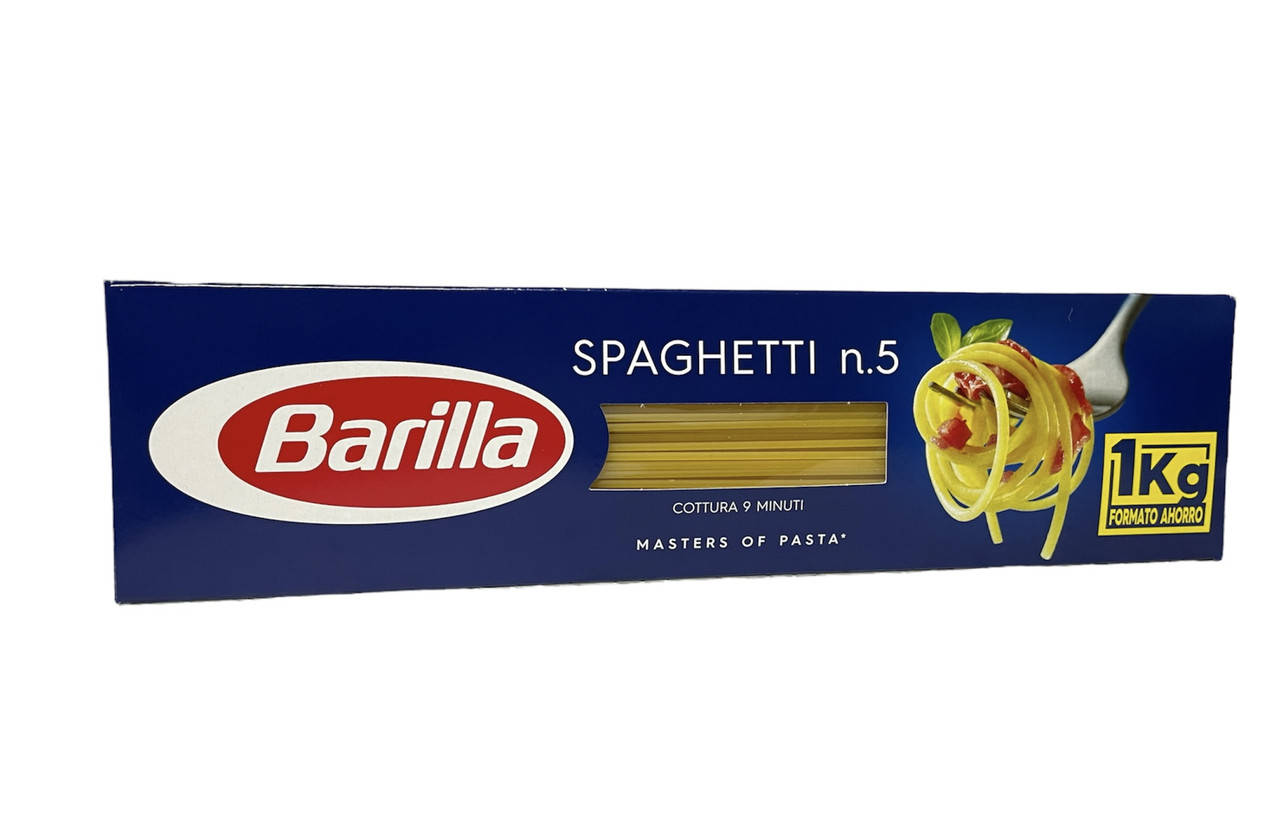 

Спагетті Barilla Spaghetti №5 спагеті 1 кг 8076800105056