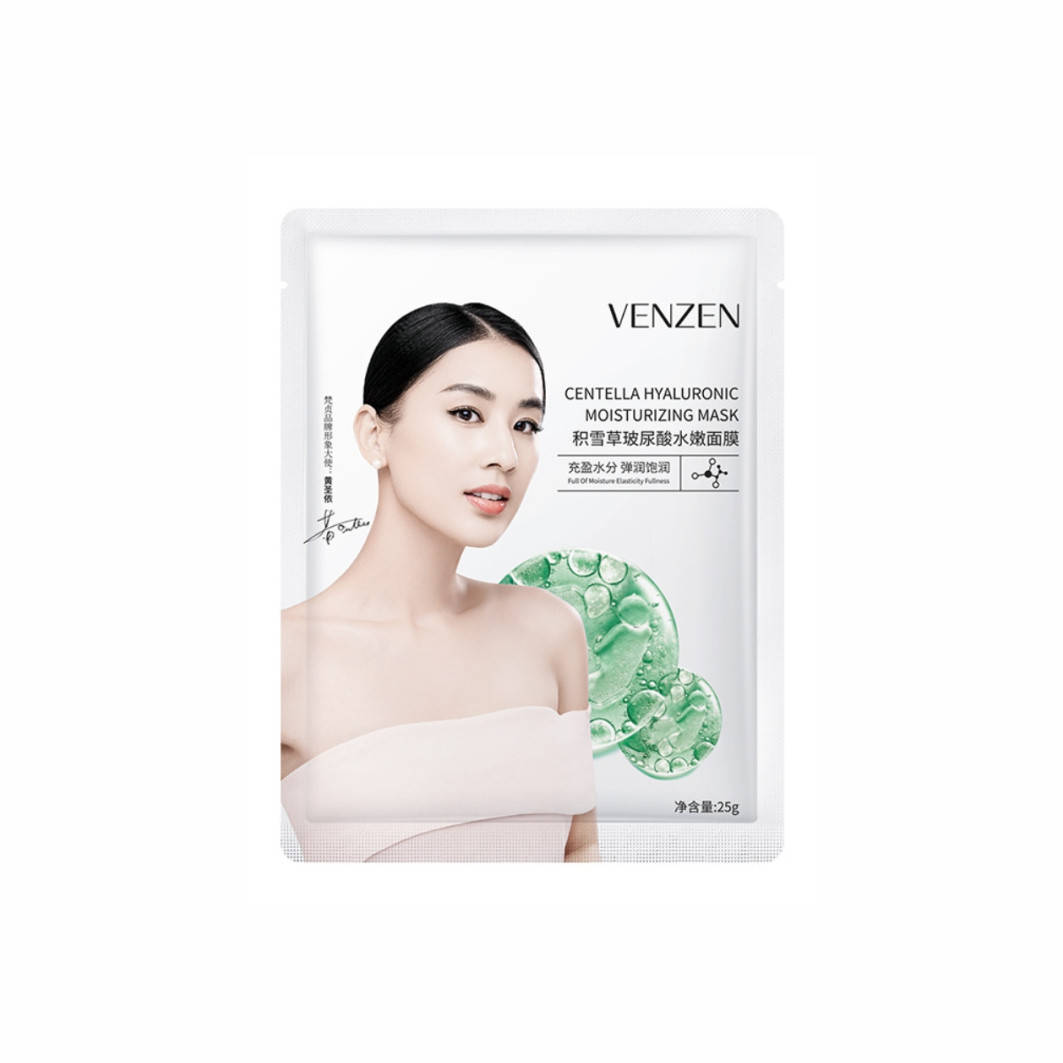 

Маска для лица с центеллой Venzen Centella Hyaluronic Moisturizing Mask