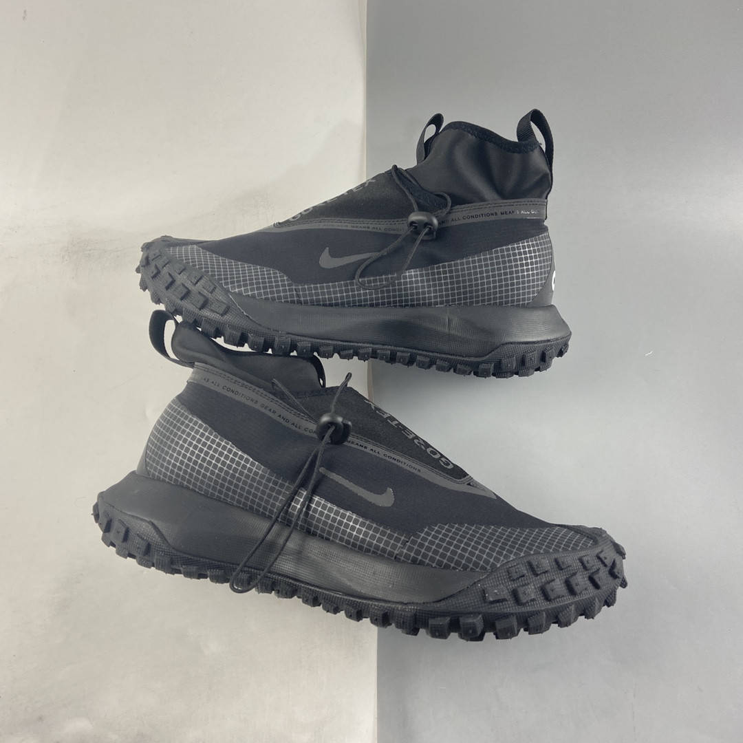 

Eur36-46 Nike ACG Mountain Fly GORE-TEX мужские черные трекинговые альпинизм, Черный