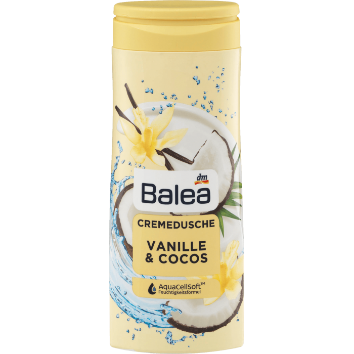 

Balea Cremedusche Vanille und Cocos Крем гель для душа Ваниль и Кокос 300 мл