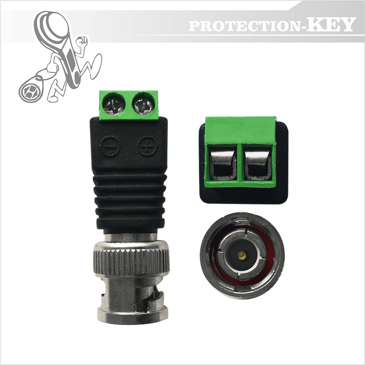 

Роз'єм BNC (мама) з клемною колодкою