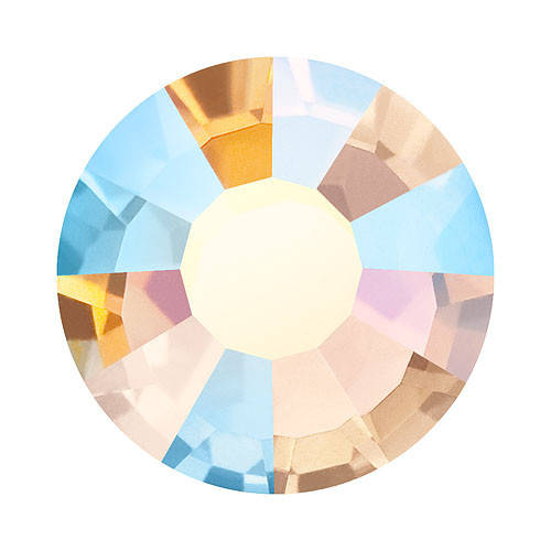 

Цветные cтразы с покрытием AB Preciosa (Чехия) , Gold Quartz AB