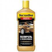 

Бежевый полироль Doctor Wax с полифлоном и воском карнауба (300мл)