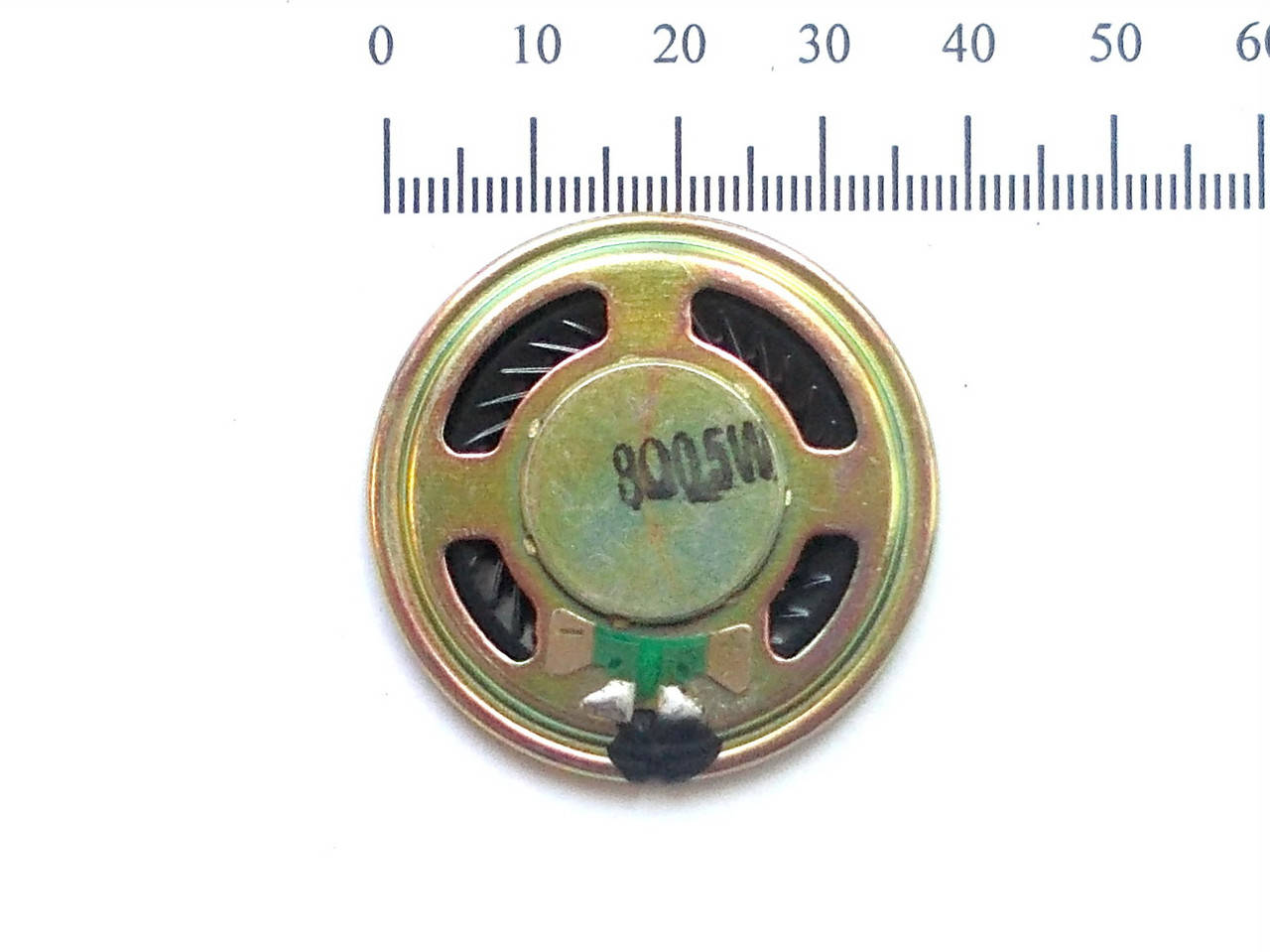 

Динамик 36 мм, 8 Ом, 0,5 Вт