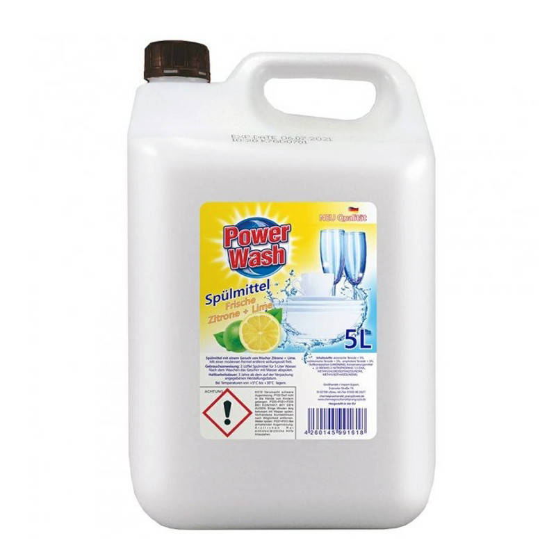 

Средство для мытья посуды Power Wash Цитрус 5 л
