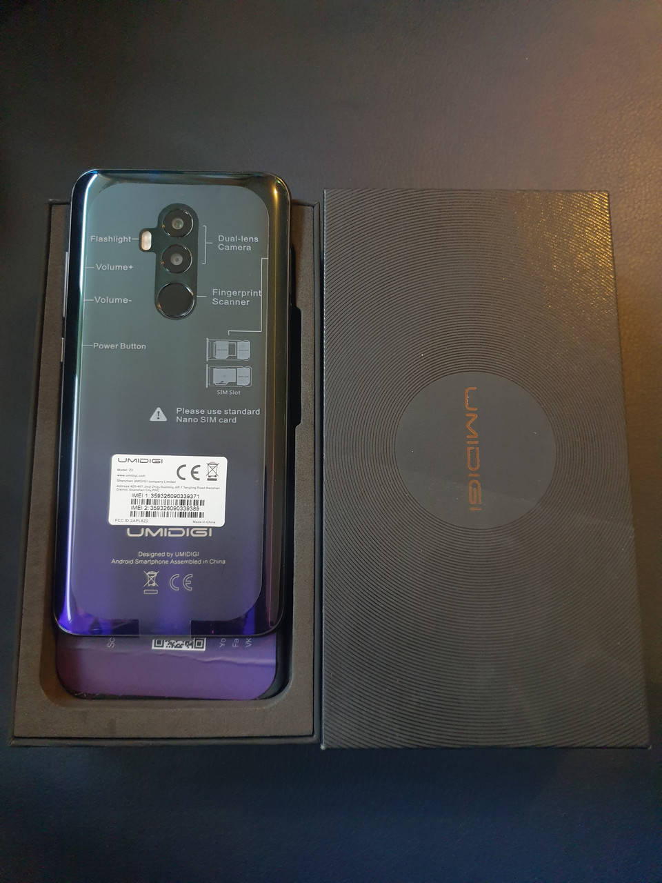 

Umidigi Z2 4/64 Gb twilight мобільний телефон смартфон
