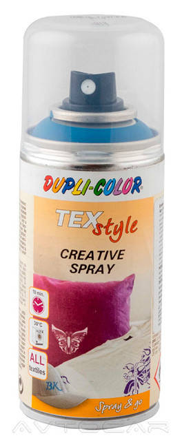

Краска для ткани синяя Dupli-Color Textil Spray аэрозоль 150мл. 319891