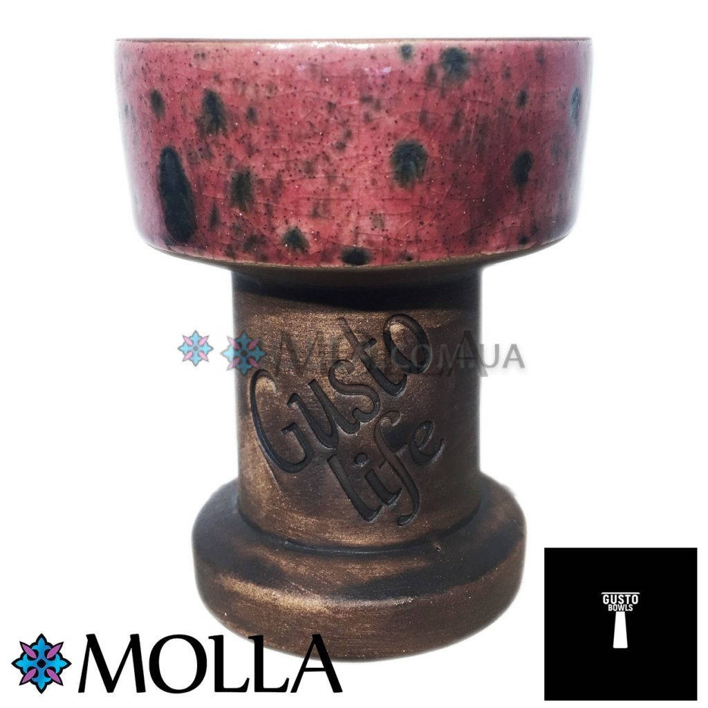 

Чаша для кальяна Gusto Bowls Rook Розовый