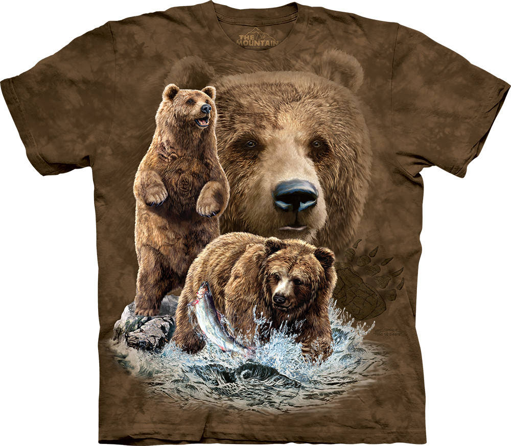 

Футболка The Mountain - Find 10 Brown Bears L