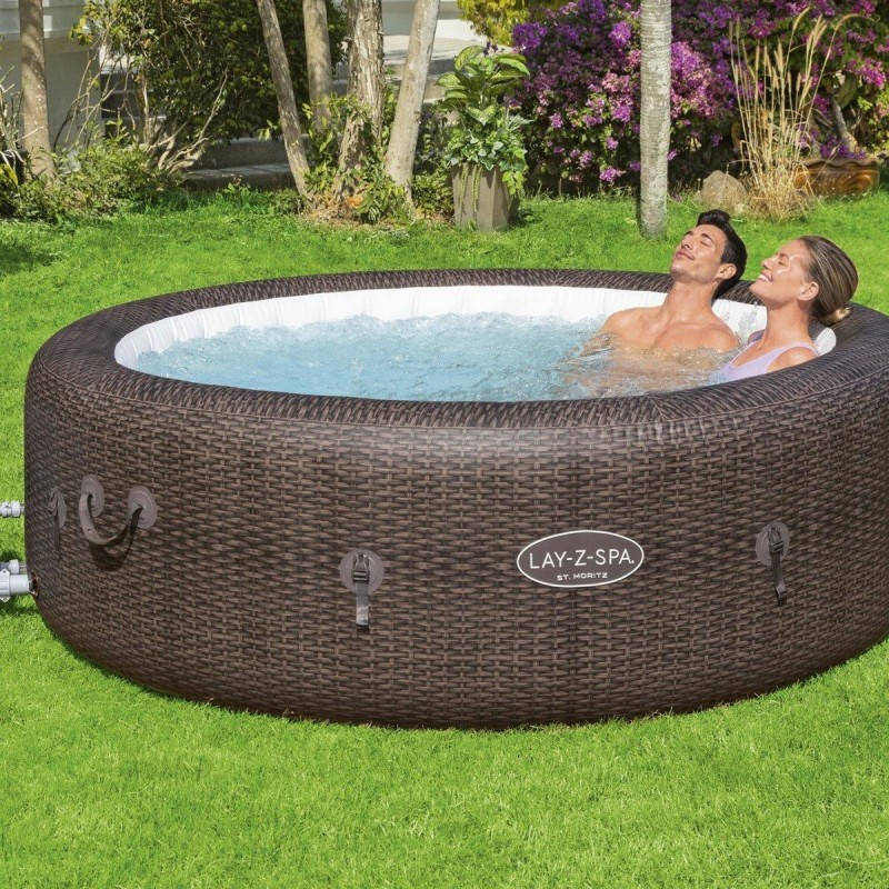 

Надувной джакузи СПА Bestway 60023 Lay-Z-Spa 216х71 см (7 мест 1325 л / ч, Аэро)