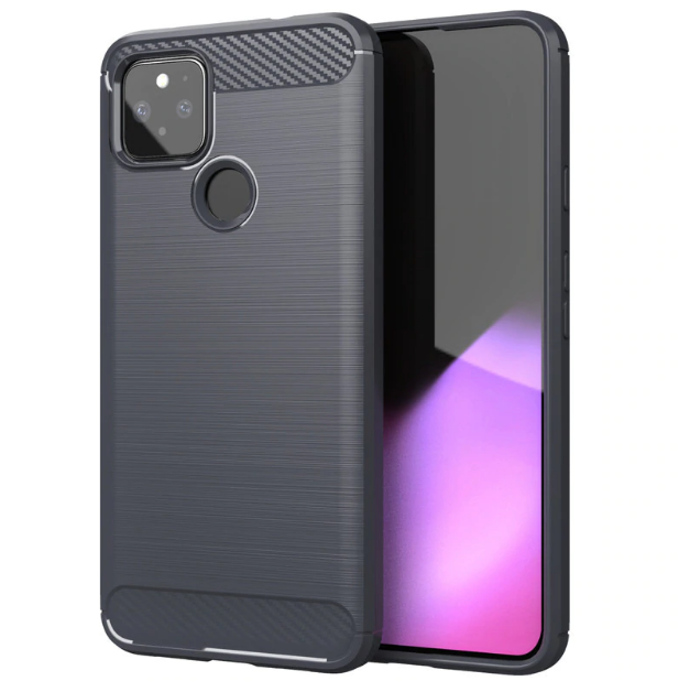 

TPU чехол накладка Urban для Google Pixel 5 (4 цвета) серый
