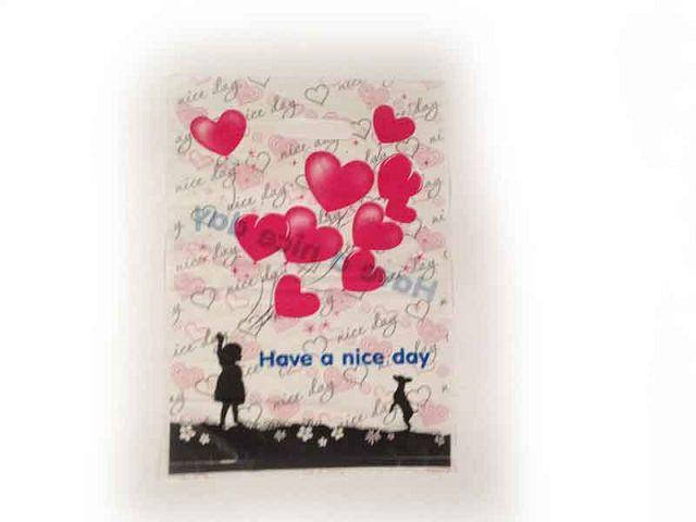 

Пакеты с вырубной ручкой (28*42)"Nice day" ХВГ (50 шт)