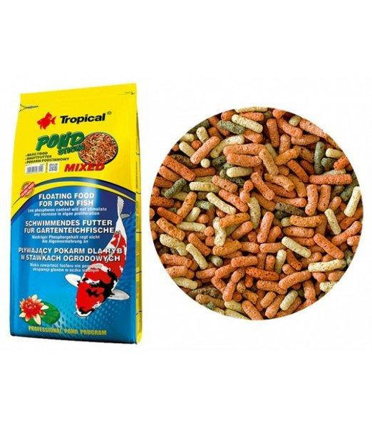 

TROPICAL POND STICKS MIXED 4 KG 50L основной корм в виде палочек