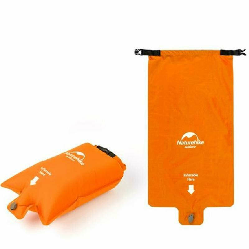 

Килимок надувний з подушкою Naturehike FC-12 NH19Z012-P, 65 мм, помаранчевий, Оранжевый