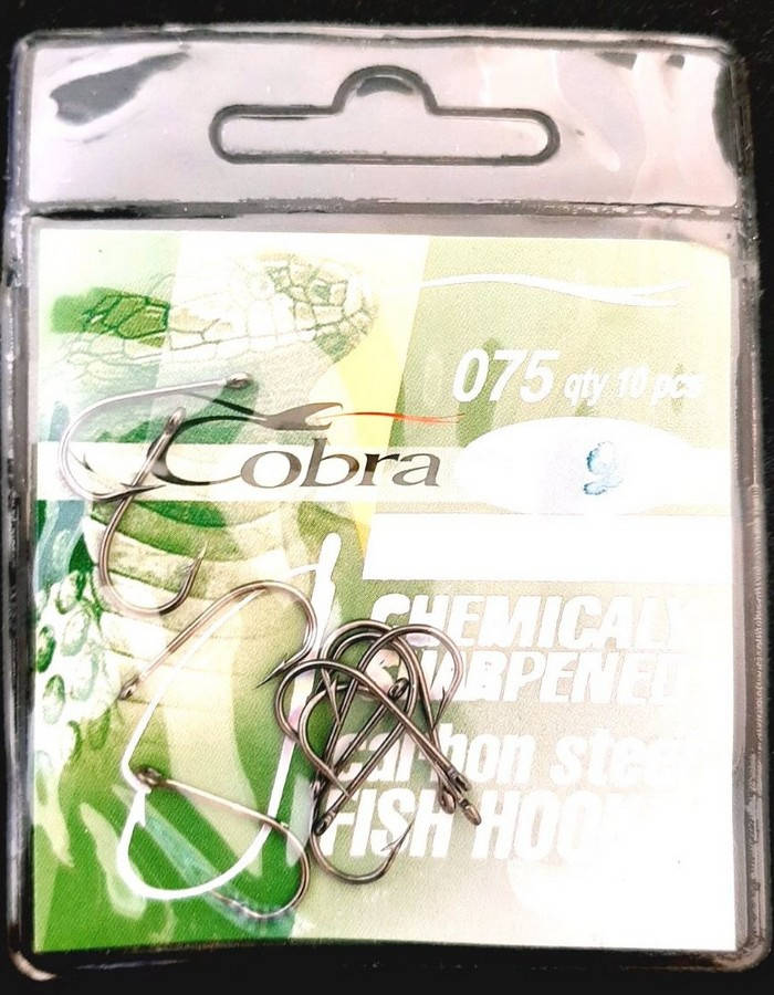 

Крючки для рыбалки Кобра weedless, №9, 10шт.