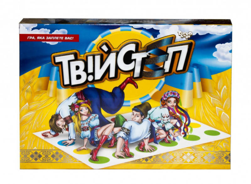 

Напольная игра Твистер "Твійстеп" на укр. языке