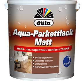 

Лак паркетный акриловый Dufa Aqua-Parkettlack 2,5л полуматовый, Прозрачный