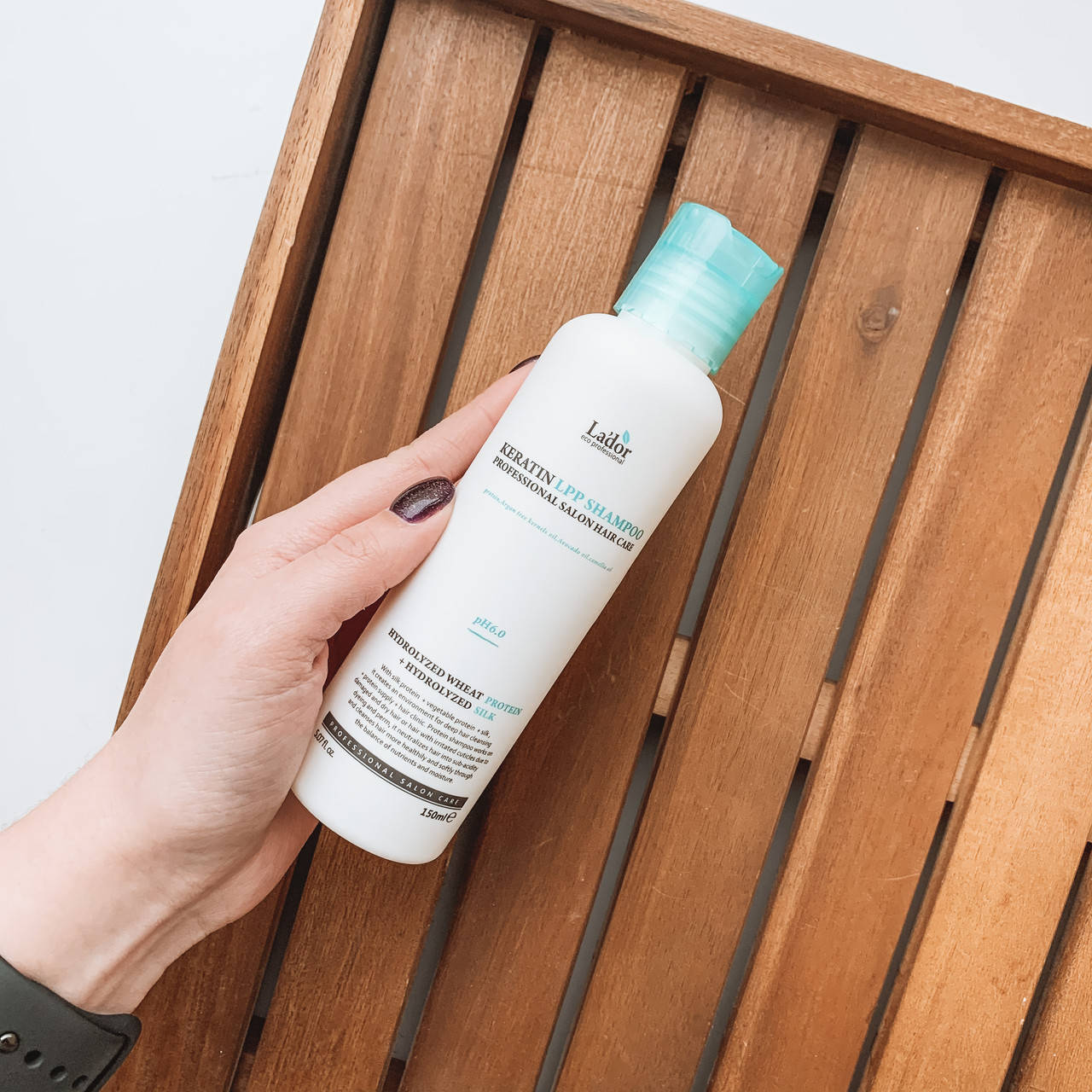 

Шампунь бессульфатный с кератином, 150 мл, Lador Keratin LPP Shampoo