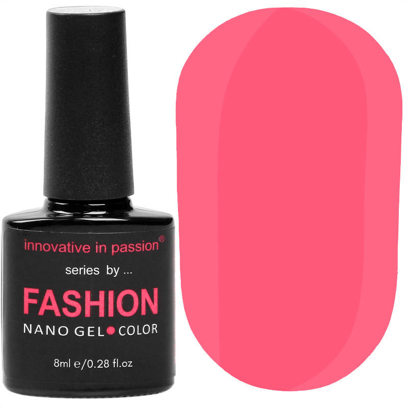 

Гель-лак Innovative in Passion серия Fashion № 226 (розовый, неоновый, эмаль), 8 мл
