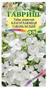 

Семена Табак Душистый Благоухающая Гавань Белый F1, 5 семян Гавриш