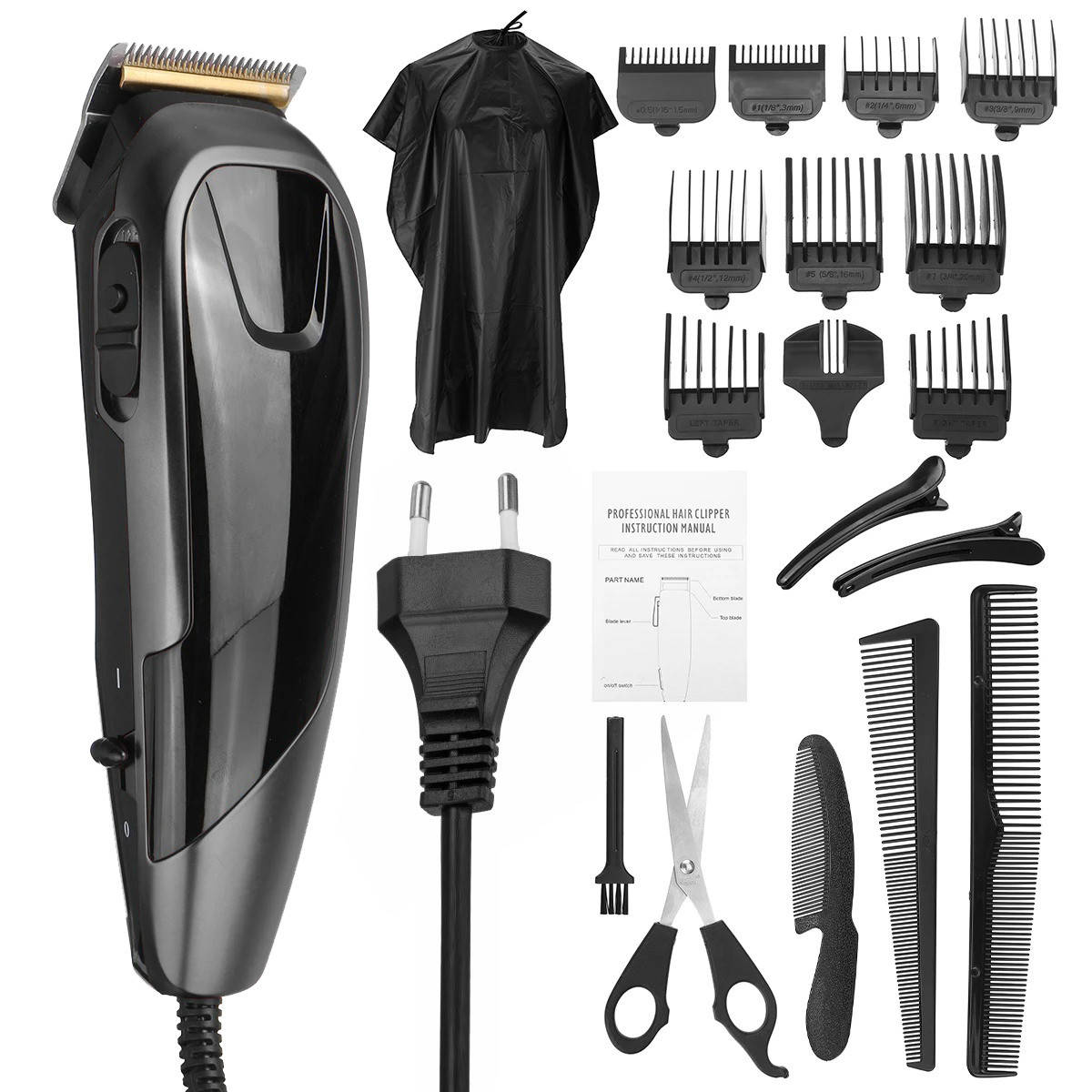 

Машинка для стрижки волос с полным набором аксесуаров профессиональная машинка для стрижки Maxtop MND