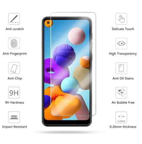 

Защитное стекло для Samsung Galaxy A21