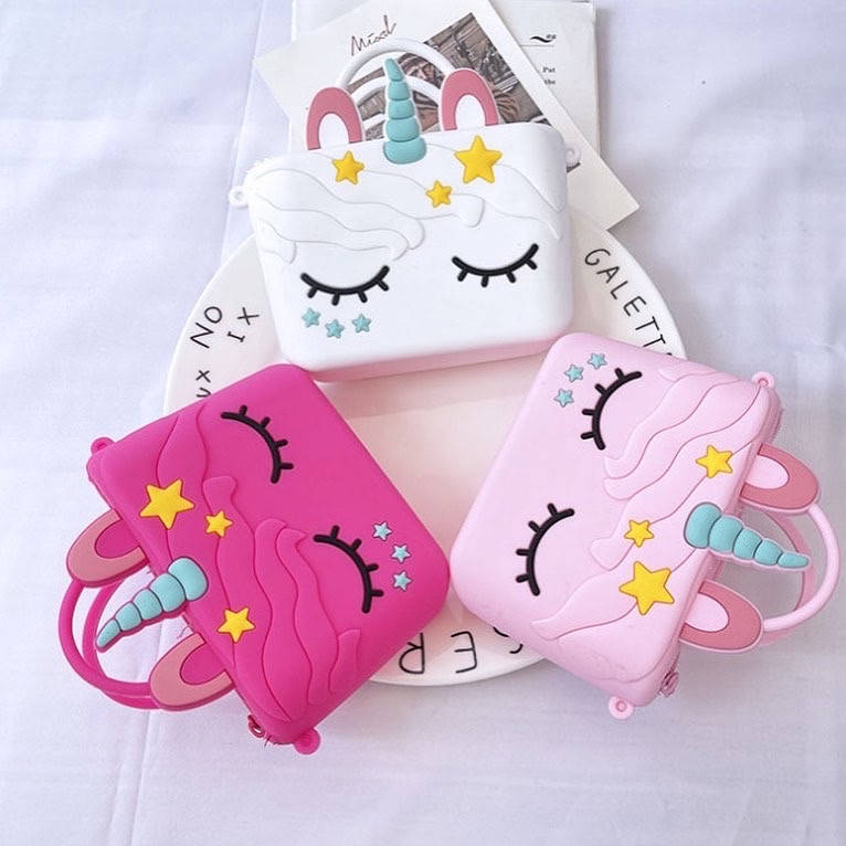 

Детская сумочка с единорогом, сумка для девочки Единорожка через плечо