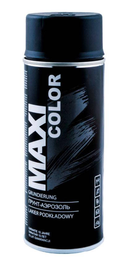 

Грунт Maxi Color аэрозольный черный 400 мл (MX0004)