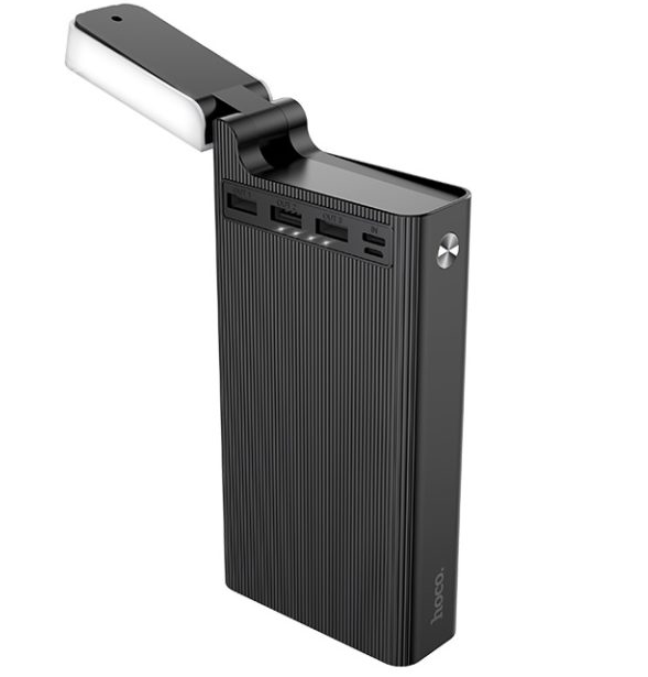

Повербанк с фонариком HOCO Jove table lamp J62 30000mAh |3USB/1Type-C, 2A| Черный