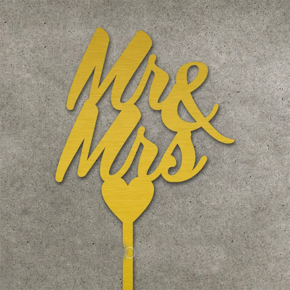 

Топер для кондитерських виробів Весільний 25